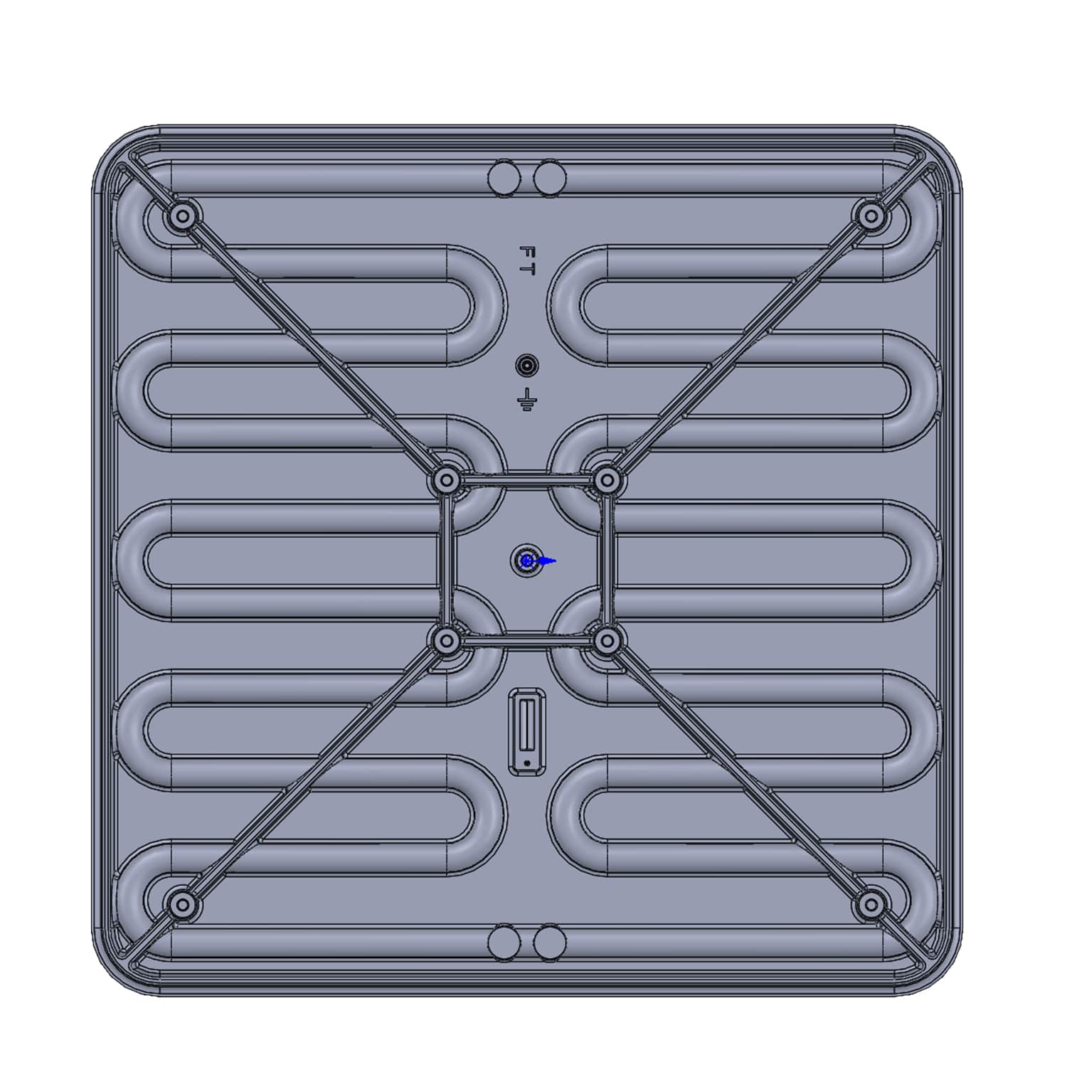 Longer Heat Tube inside SunPress heat plate